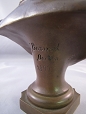 8. Signed Bronze Bust